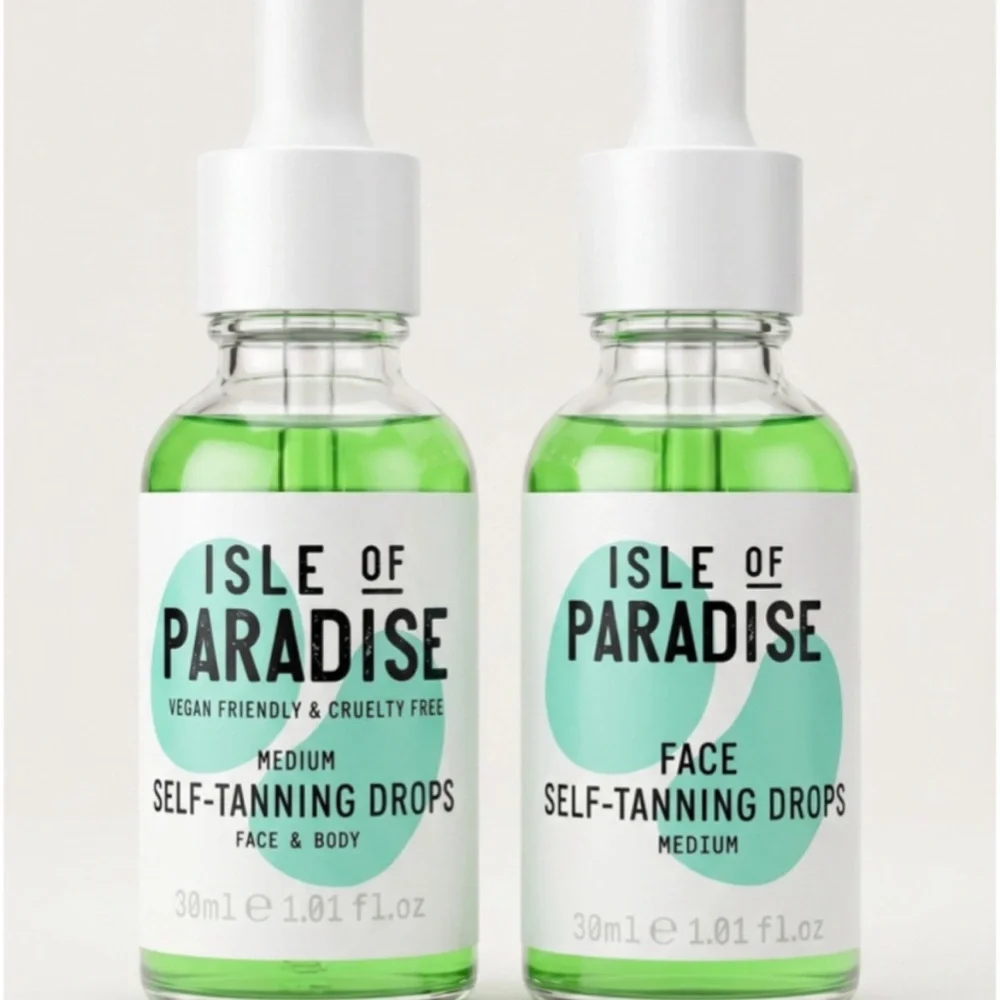 NEW Isle of Paradise Self-Tanning Drops face & body
